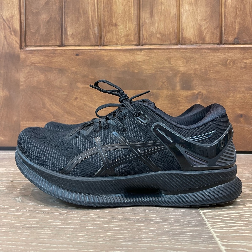 ASICS MetaRide Black Athletic Running Shoes Men’s Size 10.5 EXCELLENT CONDITION